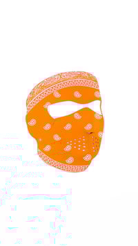 ORANGE BANDANA FULL MASK