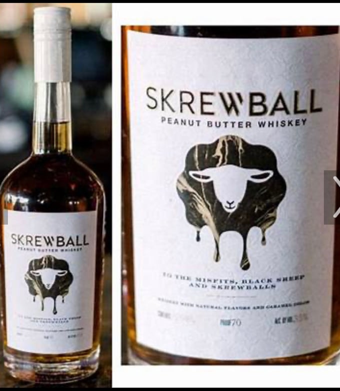 Image of Screwball Peanut-butter Whiskey 60x6