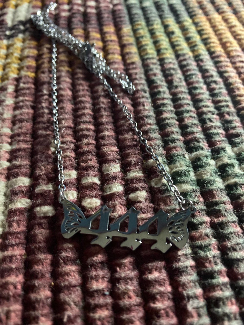 Image of 𝓦𝓲𝓷𝓰𝓮𝓭 “444” 𝓐𝓷𝓰𝓮𝓵 # 𝓝𝓮𝓬𝓴𝓵𝓪𝓬𝓮✨