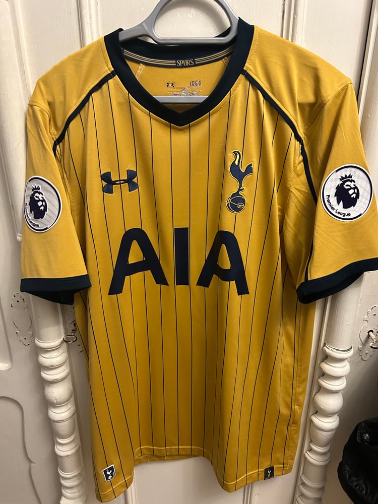 Image of Tottenham Hotspur “DEMBÉLÉ 19” 2016/17 Third Shirt + PL patches (L)