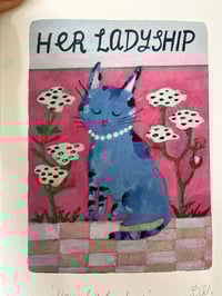 Image 2 of Her Ladyship -A5 Print 