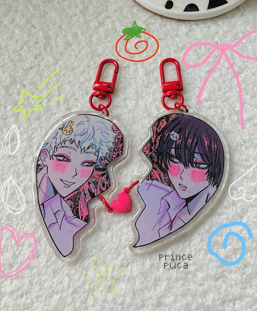 Image of The Summer Hikaru Died Magent Charm Set 