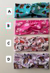twist headbands.