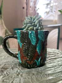 Image 3 of xSedeveria 'Blue Burrito' succulent in Elephant Mug