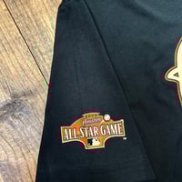 Image 2 of New Era Premium Tee Black- Brick ASG04 sleeve hit