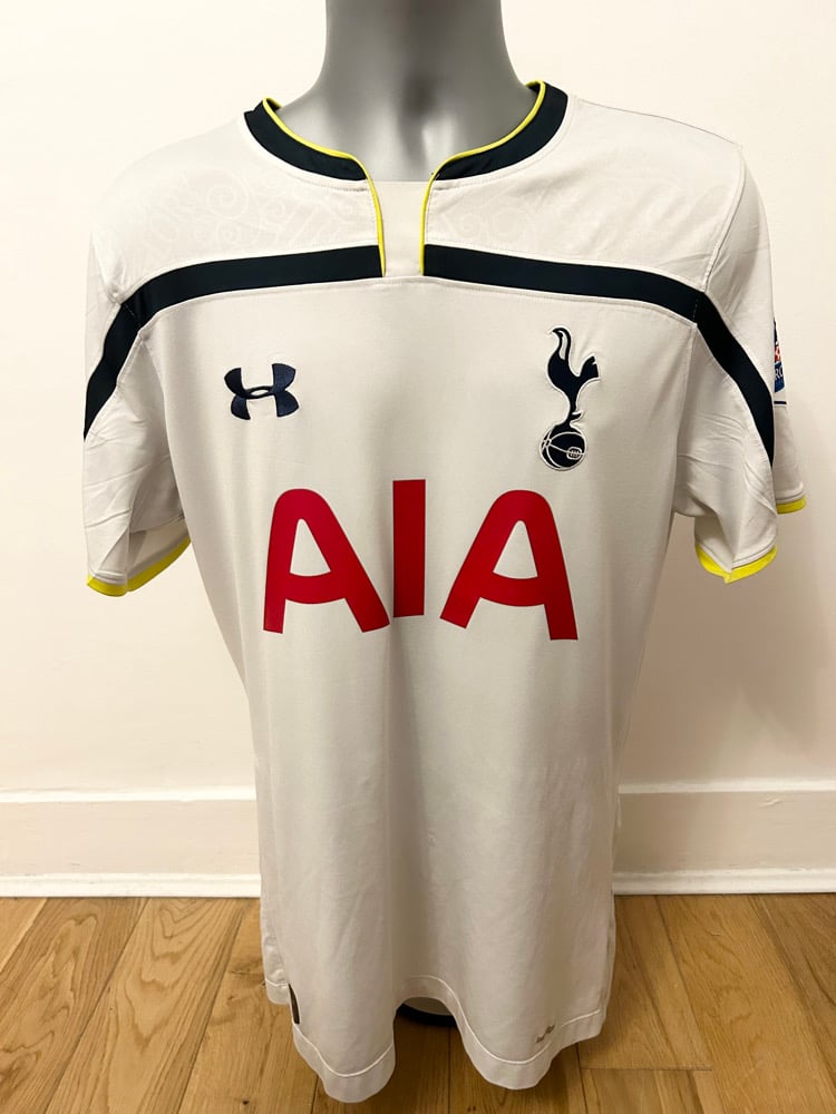 Image of PRE ORDER: Tottenham Hotspue “KANE 18” 2014/15 Home Shirt + PL patches (L)