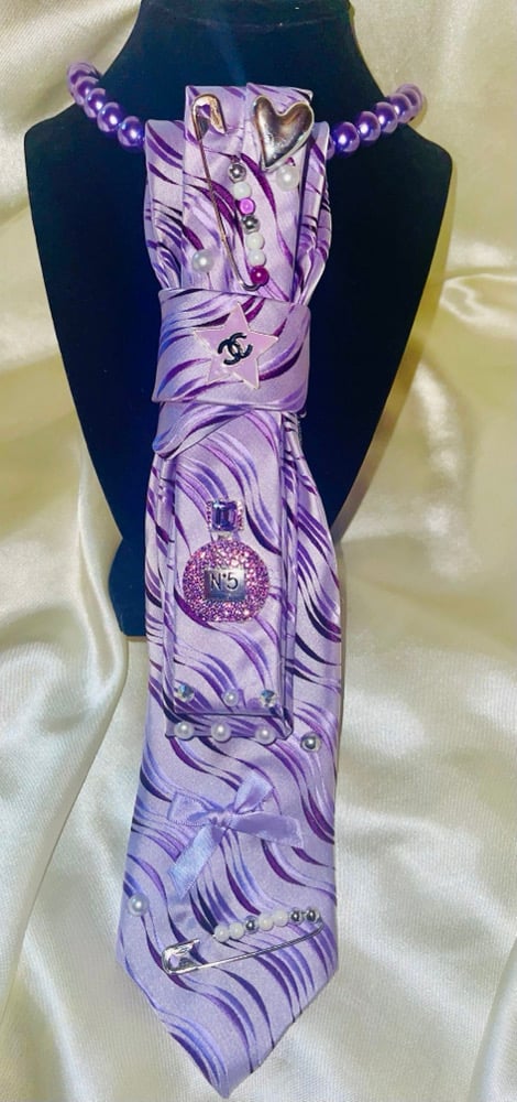 Image of Purple Junk Tie