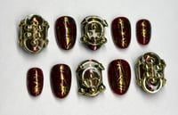 Image 5 of Riot Gold Press-On Nails Size Small