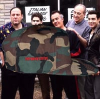 Image 2 of Sopranos EL camo SnapBack cap