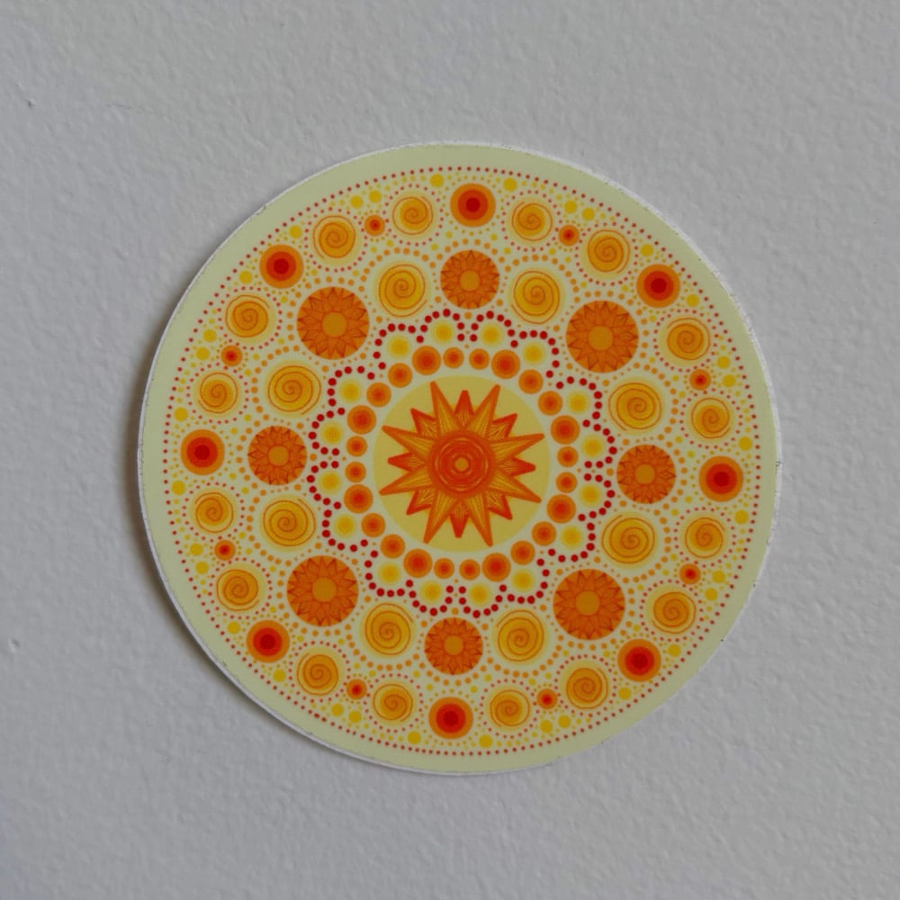 Image of seasonal mandala stickers