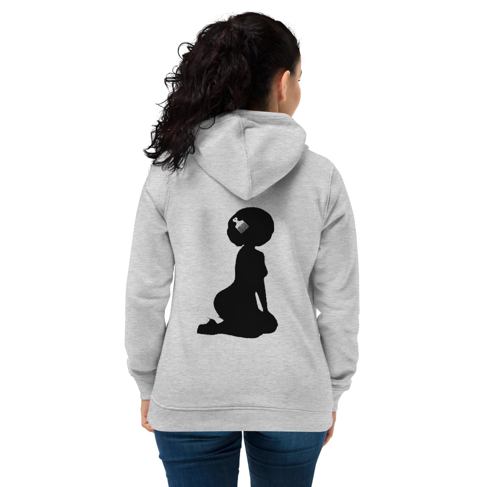 Image of Women's eco fitted hoodie