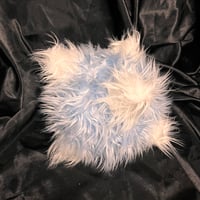 Image 2 of fur spikes pillow