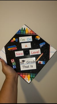 Image 3 of Custom Grad Cap Topper 