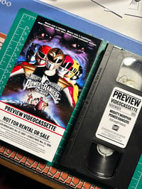 MMPR: The Movie 1995 Screener Repro • VHS
