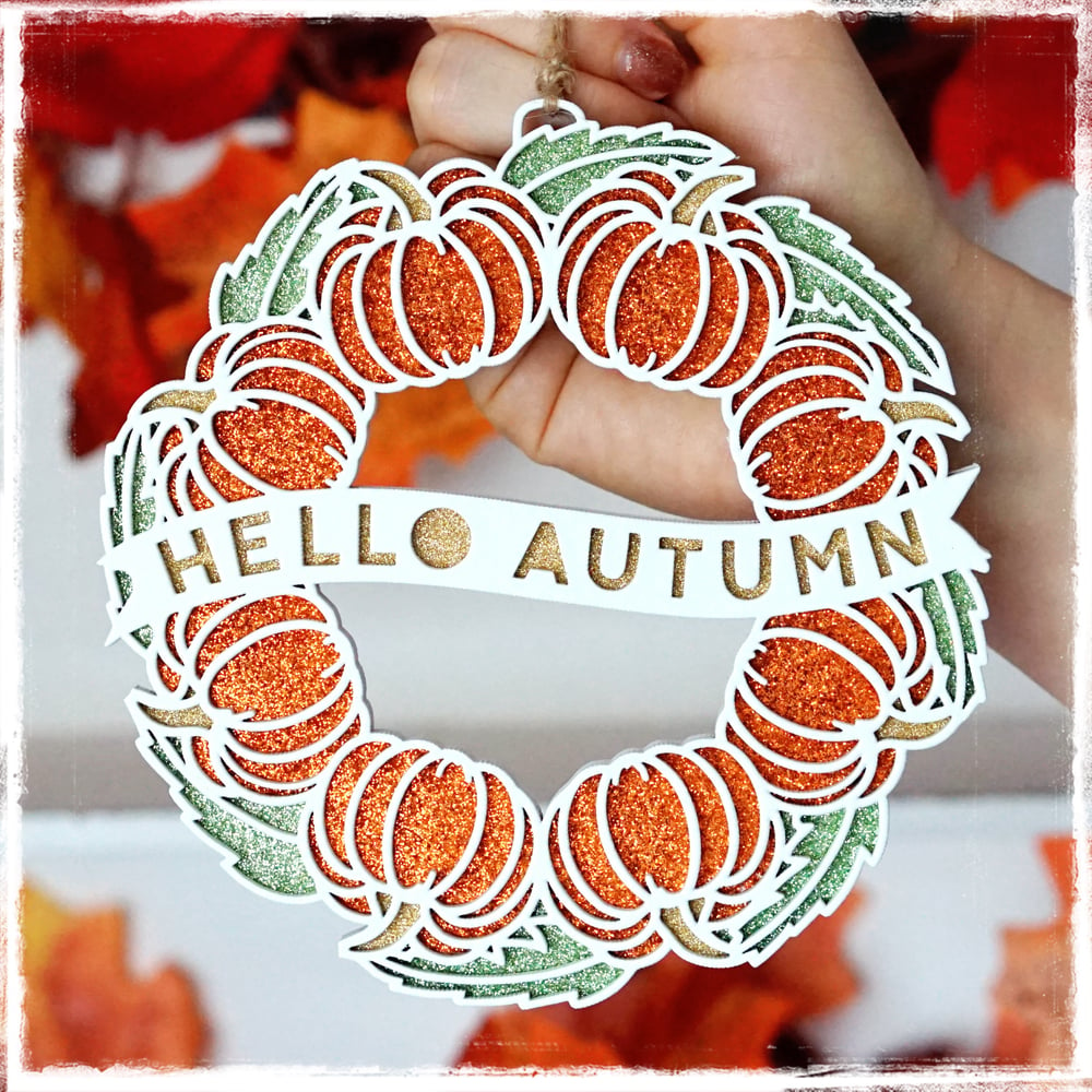 Image of Hello Autumn Wreath