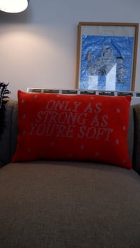 Image 4 of ONLY AS STRONG AS YOU’RE SOFT CUSHION SAMPLE