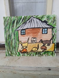 Image 14 of Dogs And Cat On Porch