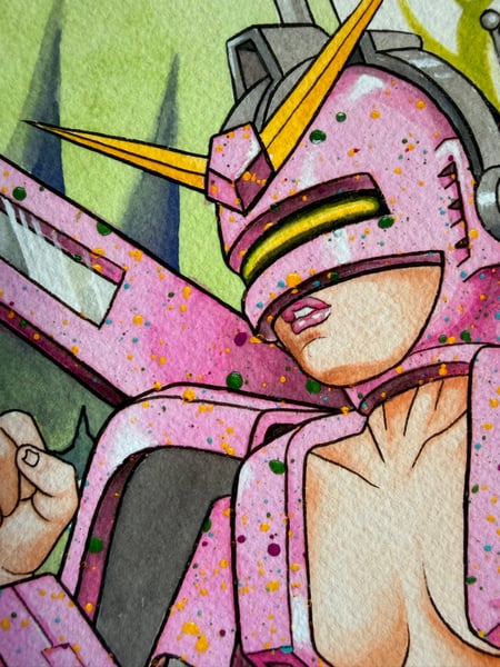 Image of Pink Robot