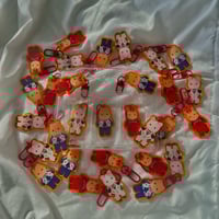 Image 1 of EVA Critter Keychains