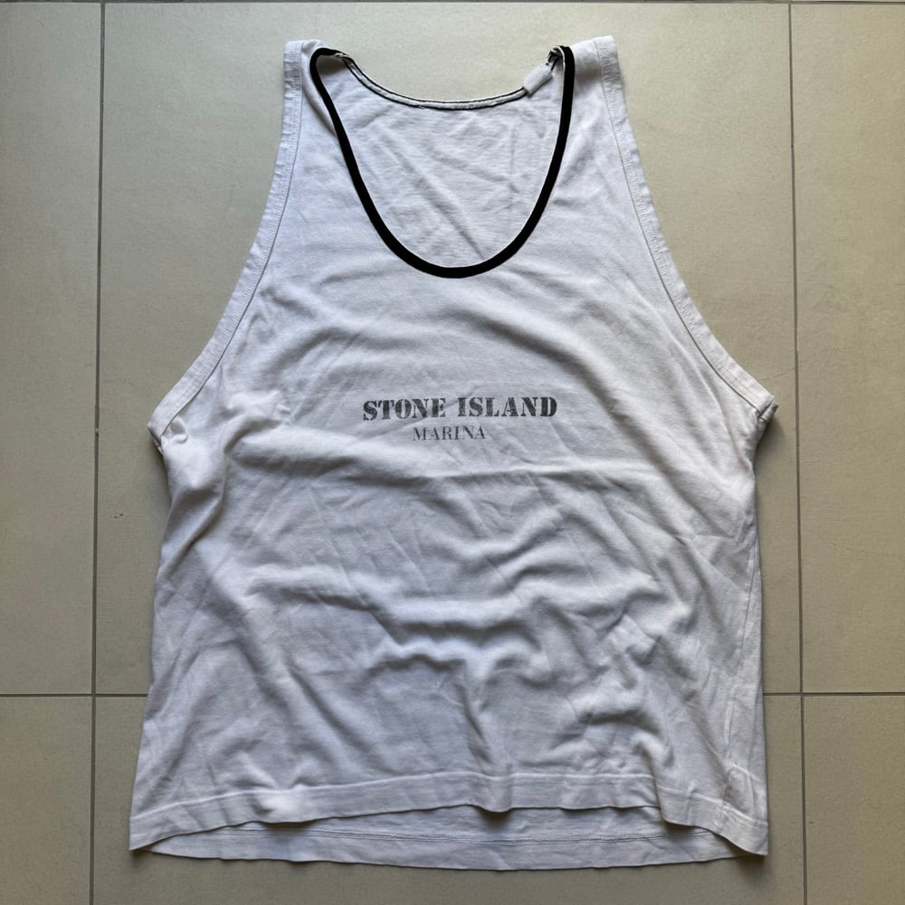 Image of 1980s Stone Island Marina Vest, Size Large