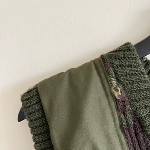 Image of LL Bean Made in England Wool Camouflage Vest