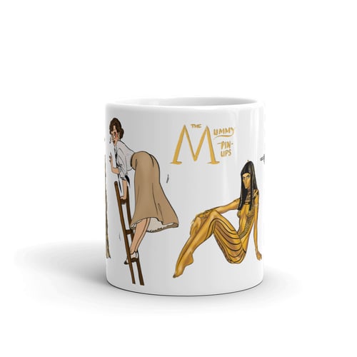 Image of The Mummy '99 Pin-ups Mug #1 ~ Collect 'Em All