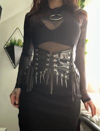 Image 2 of Transparent Corset Belt (made to order)