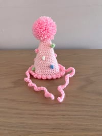 Image 4 of Crochet Party Hat Photo Prop
