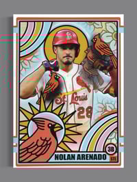 Image 2 of Nolan Arenado Cardinals (limited to 50) trading card 