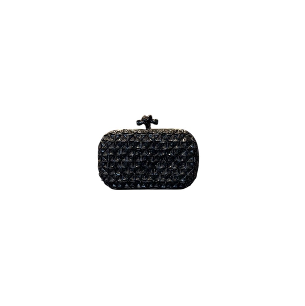 Image of Bottega Veneta Small Origami Box Knot Clutch 771-694