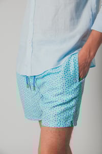 Image 1 of Traje de baño verde de estrellas