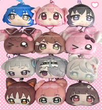 Image 1 of Vtuber and Yuri/yaoi plushie keychains