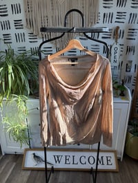 Image 1 of Gold metallic sweater