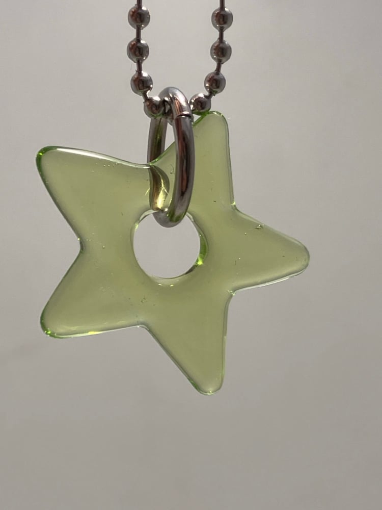 Image of lime green star