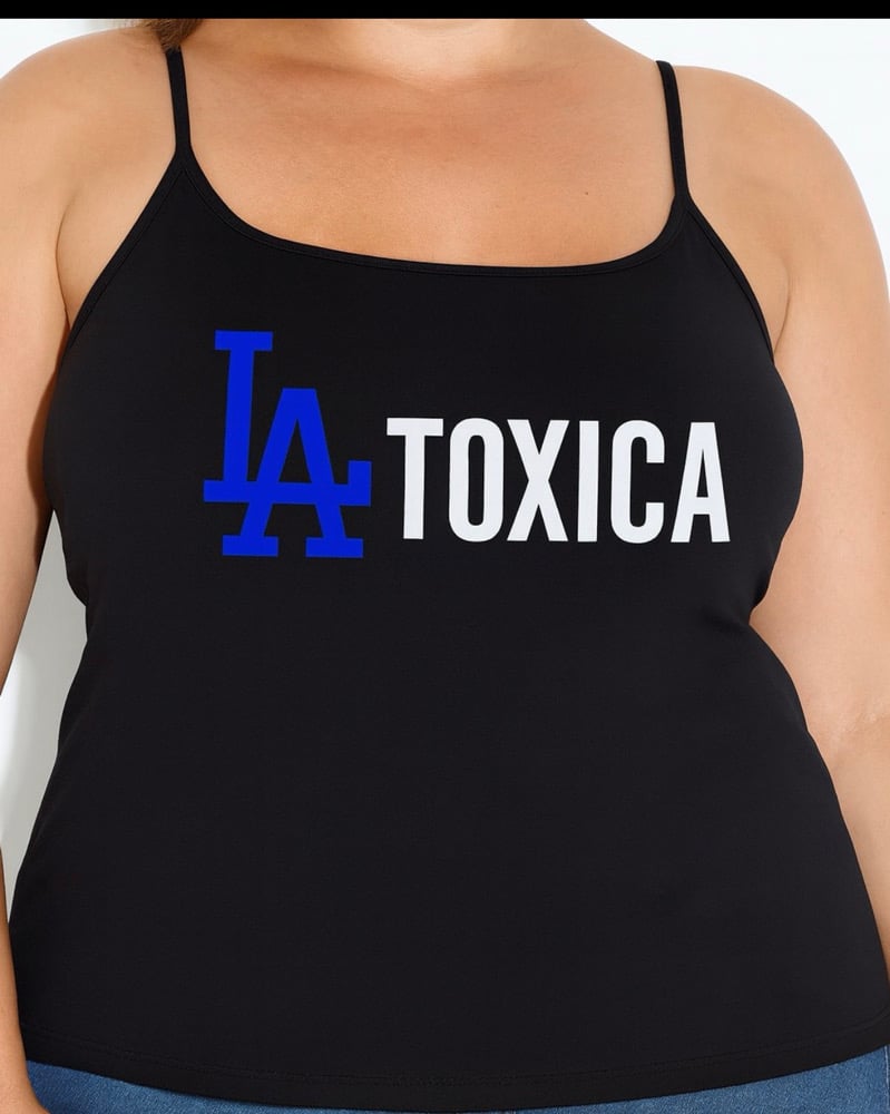 Image of Spaghetti tank top la toxica 