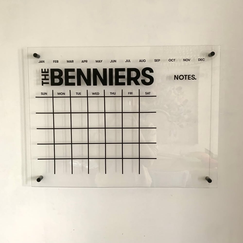 A2 Acrylic Wall Planner