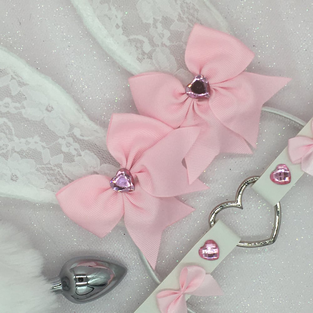 White Lace Bunny Petplay Set 🐰 