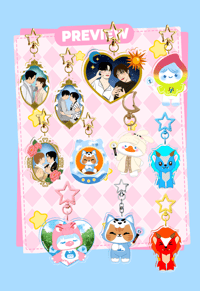 Image 1 of (PRE-ORDER) THAI SERIES LLAVEROS/KEYCHAINS