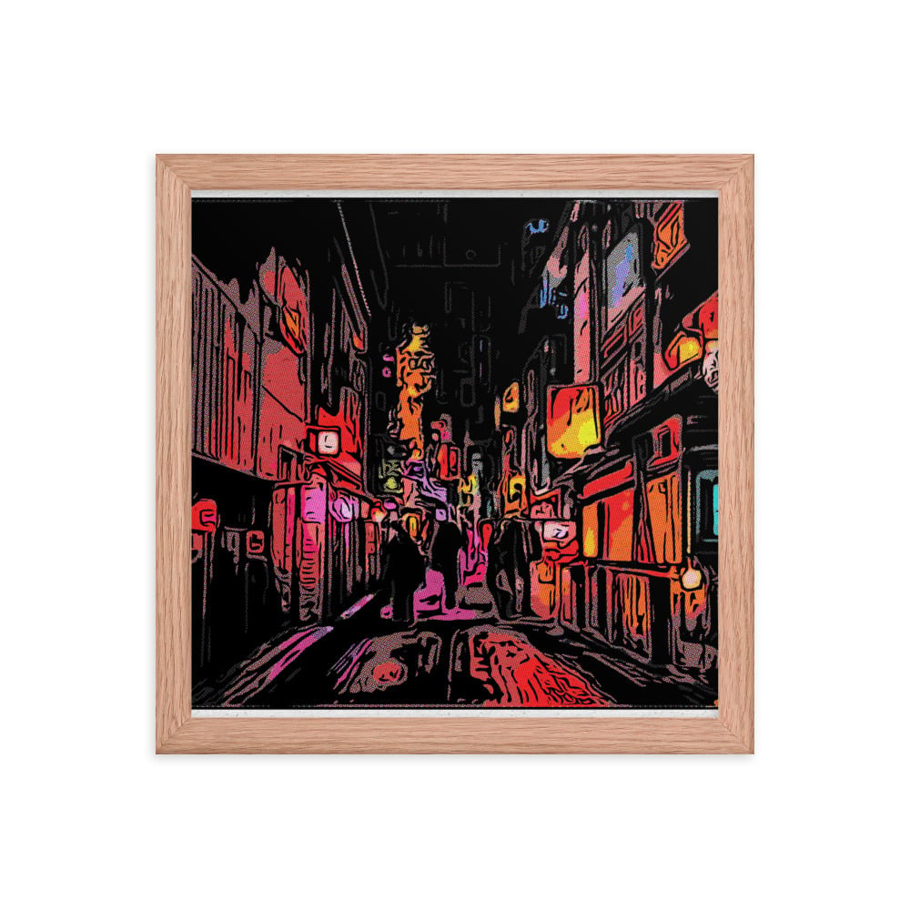 ZEN EXP - Chinatown I Framed photo paper poster