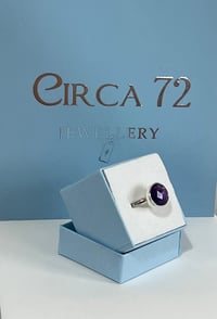 Image 2 of Gaea Statement Ring in Amethyst