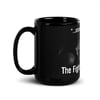 Fighter With No Eyes-Face Off-Black Glossy Mug