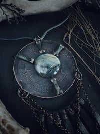 Image 5 of Relic copper talisman w leather