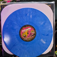 Image 3 of DRAIN "California Cursed" LP - Blue 