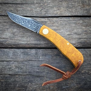 Image of Damascus/rag slipjoint 2