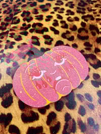 Image 1 of Pink Pumpkin Crying Heart 