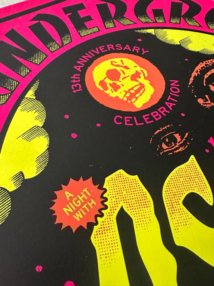 Osees - 10.24.25 - 18x24 poster | pinkbikeralph