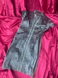 Image 1 of Max satin beaded dress