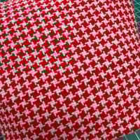 Image 4 of Houndstooth Selvedge Standing Pouch