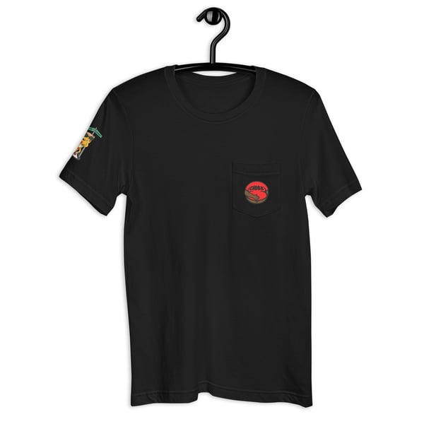 Image of C.H.U.B.B. GANG Pocket T-Shirt (Black)