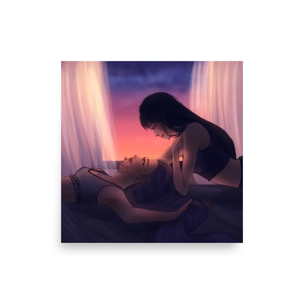 Image of Sunset (Square Poster)